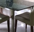 Kazasthan Blue Crystal Blue Dining Table